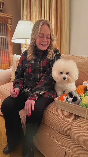 Candy Spelling on Instagram: "Julie and I wish all of you a most beautiful Christmas! @msjuliespelling"