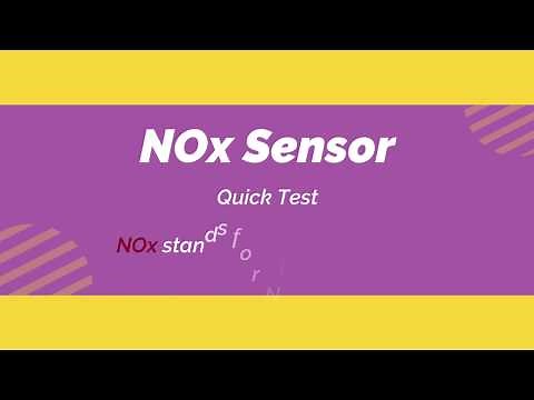 NOx Sensor Quick Test