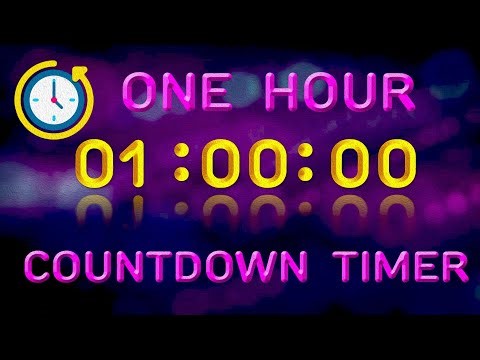 1 Hour Countdown Timer | One Hour Countdown Timer Free