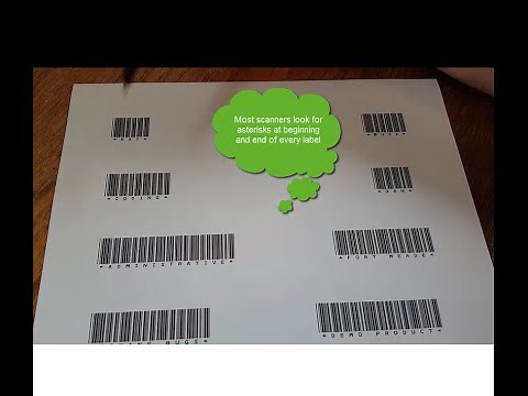 Print Barcode Labels From MS Word