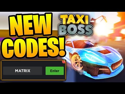 *NEW* ALL WORKING CODES FOR Taxi Boss IN JUNE 2023! ROBLOX Taxi Boss CODES