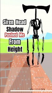 Siren Head Shadow Pushed Me From Height | Nextbot Online #gmod #sirenhead #game