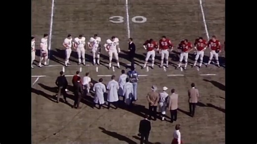 61 years ago today, on December 26, 1964, the only time Georgia has played on the day after Christmas in its football history, the Bulldogs defeated Texas Tech, 7-0, in the Sun Bowl, guided by first-year head coach and 32-year-old Vince Dooley. Quarterback Preston Ridlehuber was named the bowl’s MVP; All-American tackle Jim Wilson was the game’s most outstanding lineman. For Dooley, it was his first of what would ultimately be 20 bowl appearances. | UGA Football by Patrick Garbin
