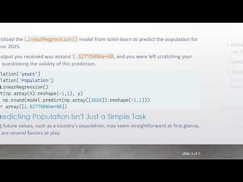 Understanding the Absurd Predictions of LinearRegression() in Python
