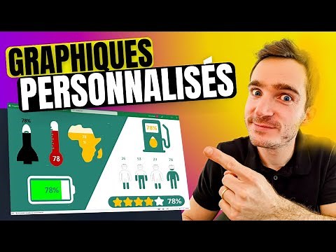 Excel : créer des GRAPHIQUES STYLÉS et ENTIEREMENT PERSONNALISÉS en 7 minutes ! TUTO COMPLET