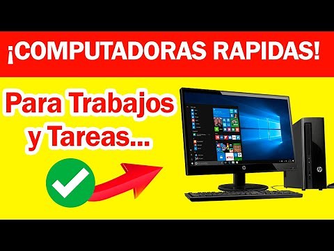 Mejores Computadoras De ESCRITORIO Para TRABAJAR Y ESTUDIAR Que Puedes COMPRAR