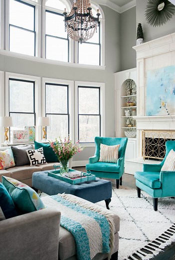 33 Living Room Color Schemes for a Beautiful, Livable Space