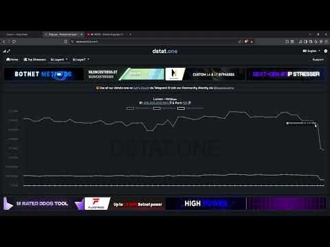 API RAW vs DSTAT | Best Stresser / API | Best Bypasses DDOS TOOL 2025 ! BEST BOTNET / C2