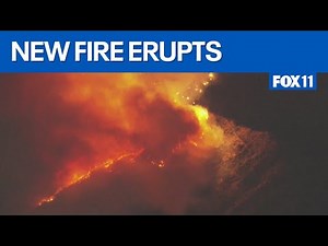 California fires: Sunset Fire erupts in Hollywood Hills, evacuations ordered