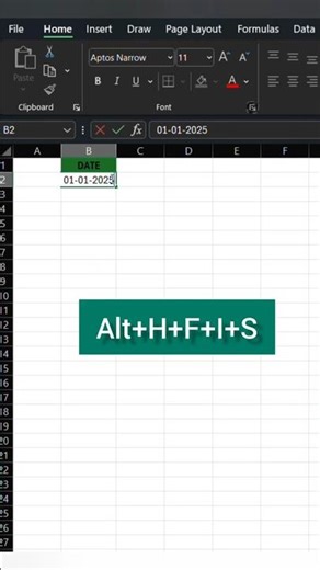 Stop Typing Dates! Auto Insert Today’s Date in Excel 🔥