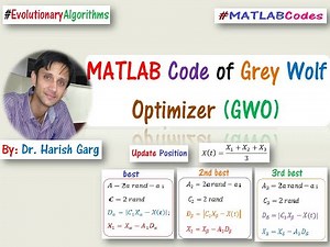 MATLAB Code of Grey Wolf Optimizer (GWO) for constrained optimization problems