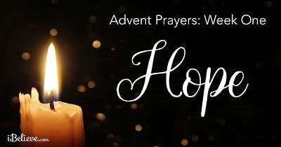 First Sunday of Advent Prayer: Lighting the Hope Candle