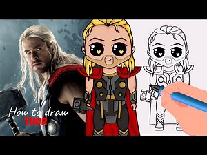 How to Draw Thor | The Avengers