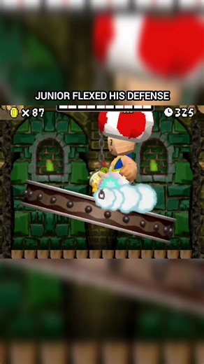 Toad doesn’t play around. 😂🍄 #mario #nintendo #retrogaming