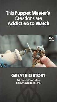 This Puppet Master's Creations are Addictive to Watch #greatbigstory