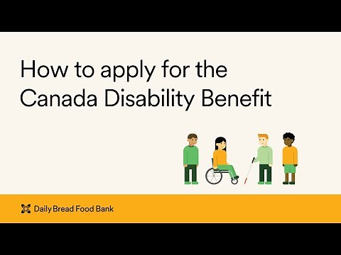 How to apply for the Canada Disability Benefit