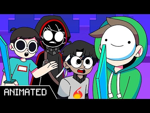 Dream's Minecraft Manhunt In A Nutshell ANIMATED