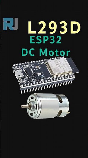 DC Motor using #esp32 #robojax #arduino #robojaxesp32 #sunfounder