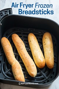Air Fryer Frozen Breadsticks: QUICK & EASY | Air Fryer World