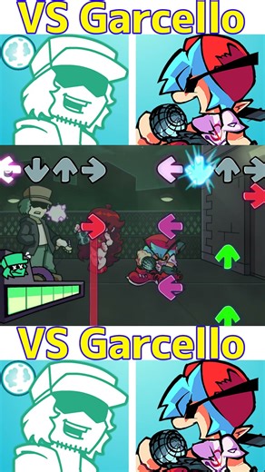 Friday Night Funkin Throwback Cancelled Build VS GARCELLO #shorts