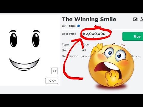 How to get the winning smile in roblox for FREE!