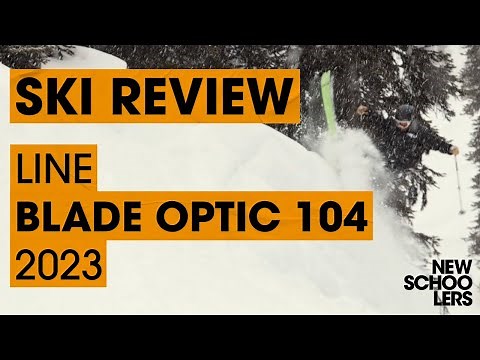 2023 Line Blade Optic 104 Review - Newschoolers Ski Test