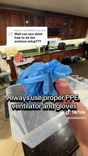 How to Create an Acetone Vapor Chamber for Smoothing