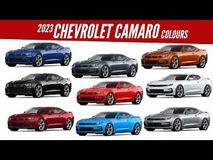 2023 Chevrolet Camaro – All Color Options – Images | AUTOBICS