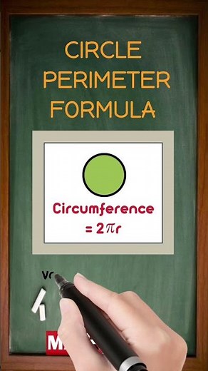What is the Perimeter Formula of a Circle? | Easy Explanation in 30 Seconds | MATHalino123