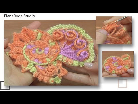 Crochet in FREEFORM Technique