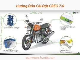 Hướng dẫn cài đặt Creo 7.0 chi tiết (Kèm link Download)