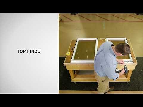 Replacing the Sash on 100 Series Casement Windows | Andersen Windows