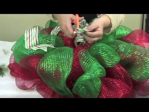 Deco Mesh Wreath