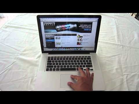 How To Use MacBook Pro TrackPad Gestures (Touch Pad)