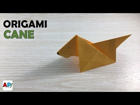 Origami: Cane Semplice