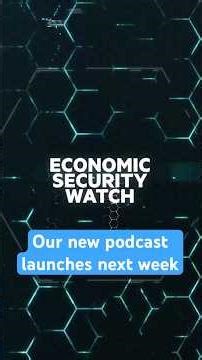 Introducing our new #podcast looking at economic security #comingsoon