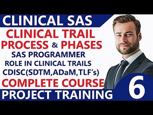 CDISC SDTM ADaM Online Training👍SAS Clinical Projects Training👌Clinical SAS Training by Experts - 6