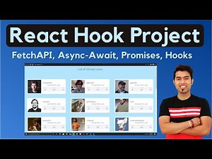 React Hook Project 👉 Get Github Users Data using useEffect Hook with Fetch API in Hindi in 2021