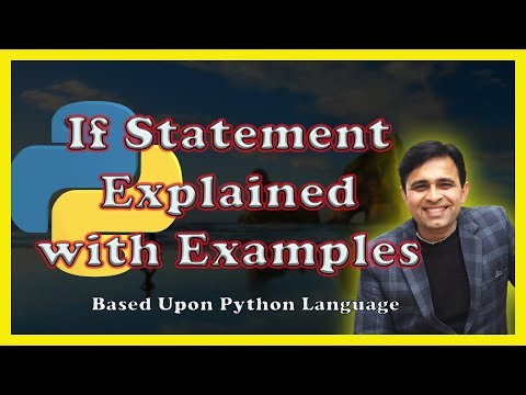 Python Program to Use if Statement (Tutorial 17)