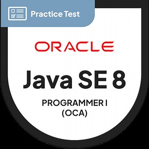 Oracle Java SE 8 Programmer I OCA (1Z0-808) | Practice Test