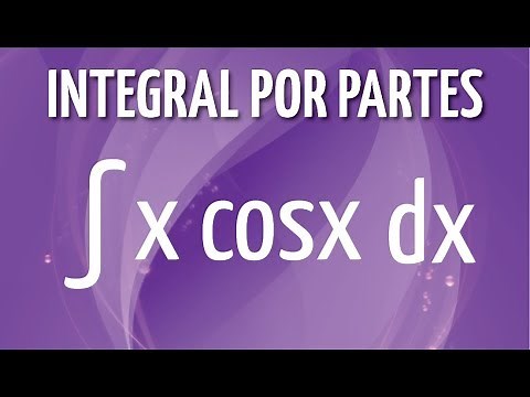Integral por partes de x cos x dx