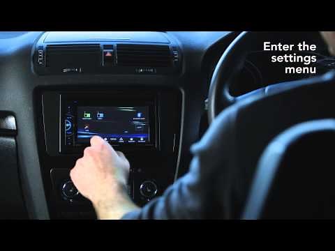 Pioneer: AVH-X3600DAB How to set up AppRadio