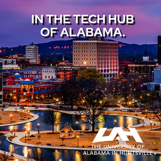 Discover Rocket City. Discover the possibilities. | The University of Alabama in Huntsville | Facebook