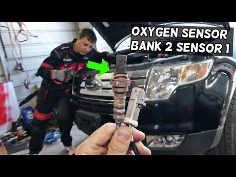 HOW TO REPLACE OXYGEN SENSOR BANK 2 SENSOR 1 ON FORD EDGE 3.5 3.7