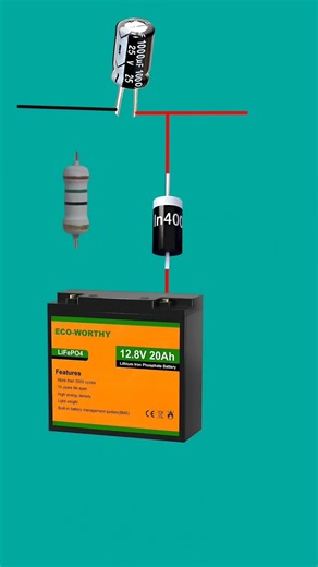 voltage divider circuit // #shortvideo