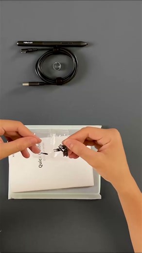 asmr unboxing pen tablet decofunxs