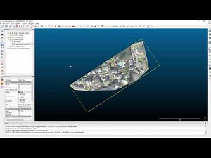 Generation of digital terrain model using Cloudcompare (Revised)