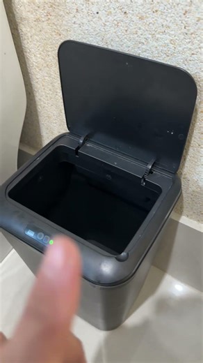 Lixeira Inteligente Automática com Sensor para Cozinha e Banheiro