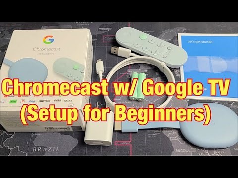 How to Install & Setup 'Chromecast with Google TV' for Beginners