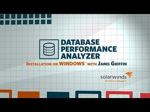 SolarWinds Database Performance Analyzer - Installing on Windows